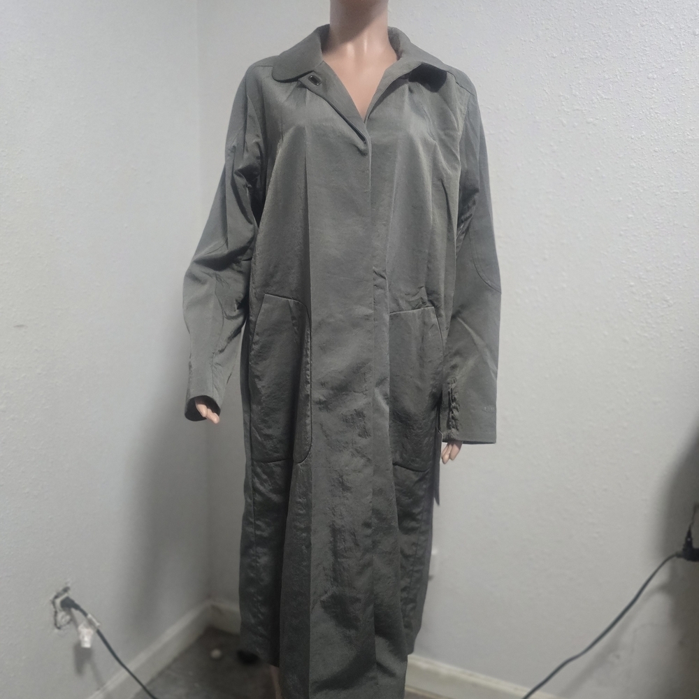 Lululemon Athletica Olive Trench Coat - Picture 11 of 15